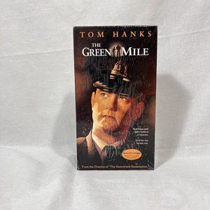 SEALED The Green Mile (VHS, 2000, 2 Tape Set) With Bonus Footage Tom Hanks